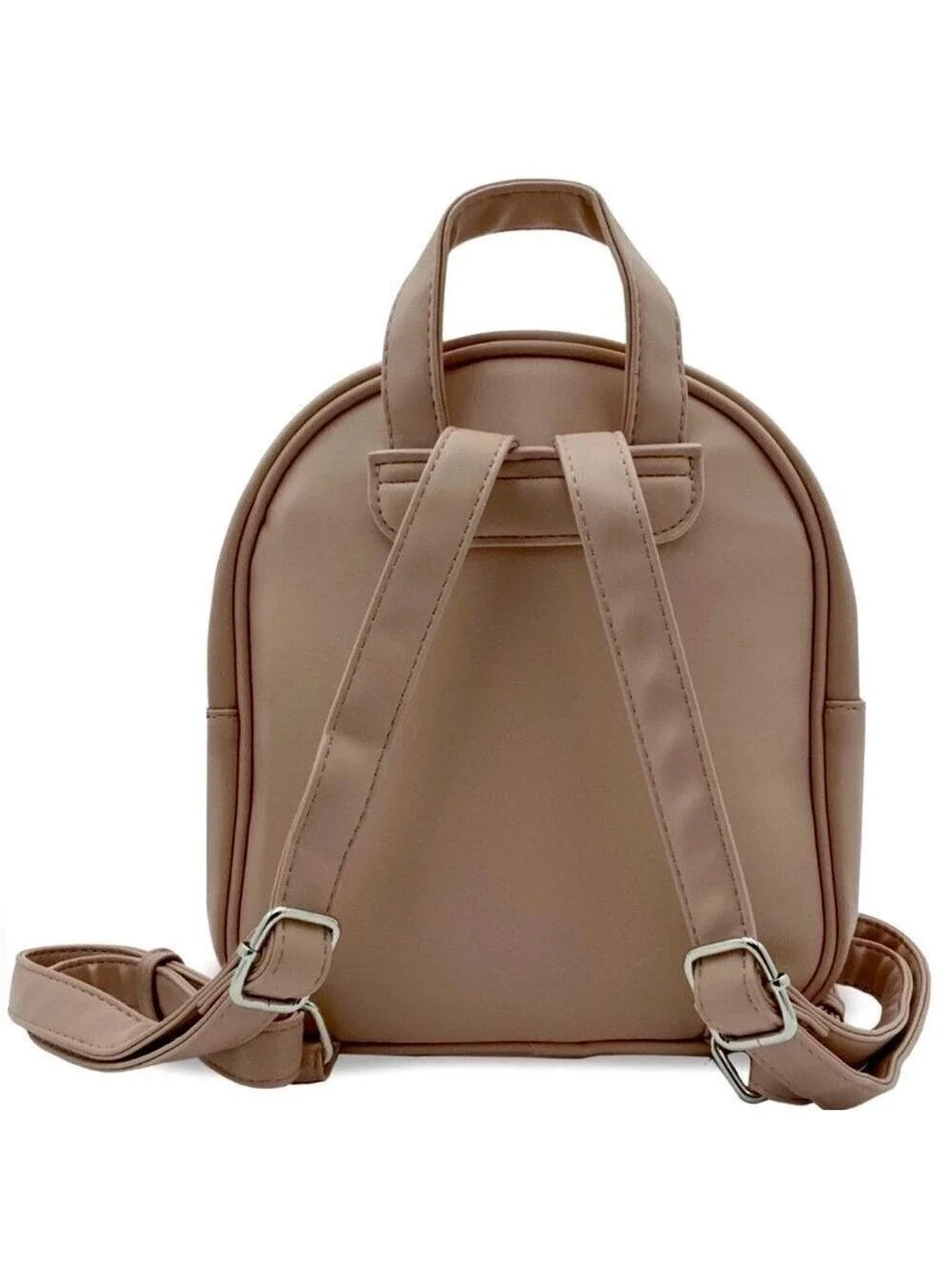 Badgley Mischka  Taupe Mini Studded Backpack